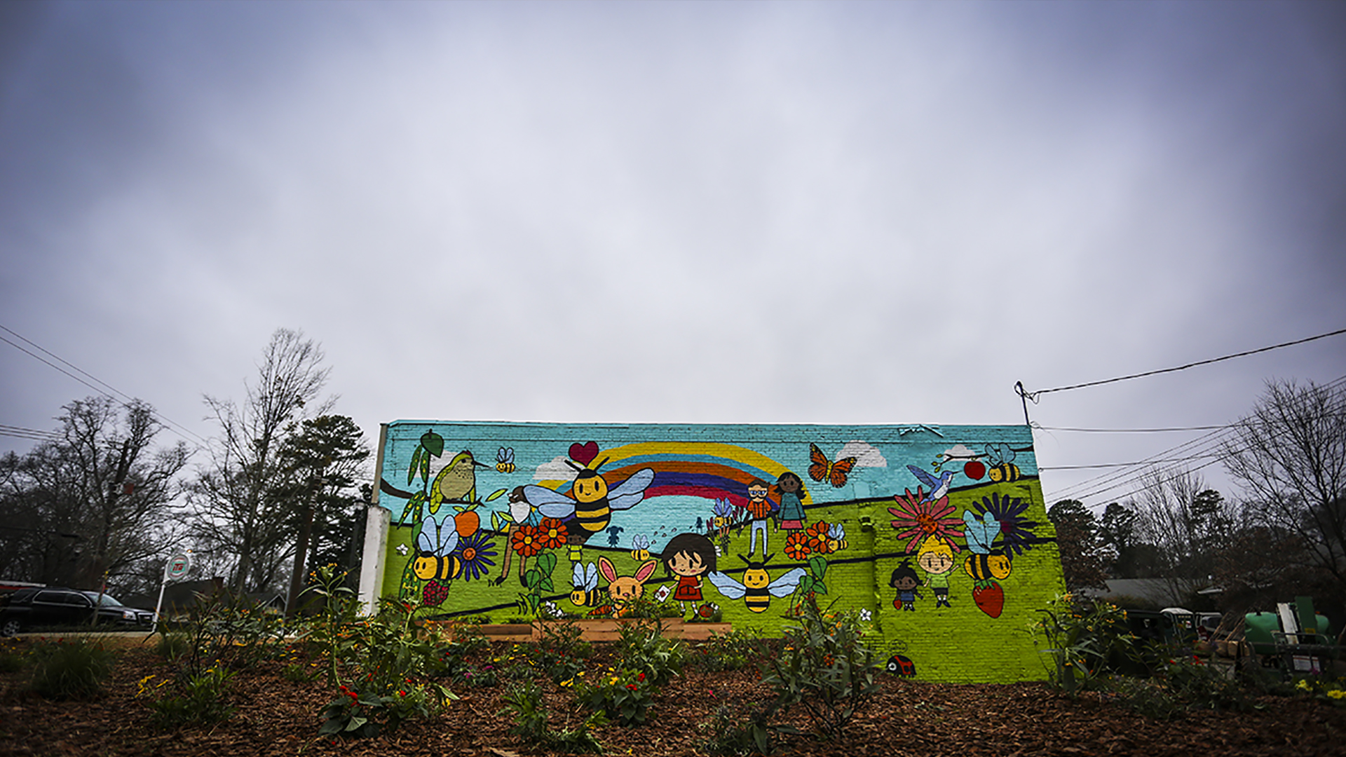 Bayer mural, Oakhurst Decatur